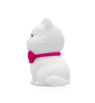 Dhink-Silikon Gece Lambası Kedi Tosh Beyaz-Gece Lambası-2-Milagron.com