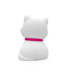 Dhink-Silikon Gece Lambası Kedi Tosh Beyaz-Gece Lambası-3-Milagron.com