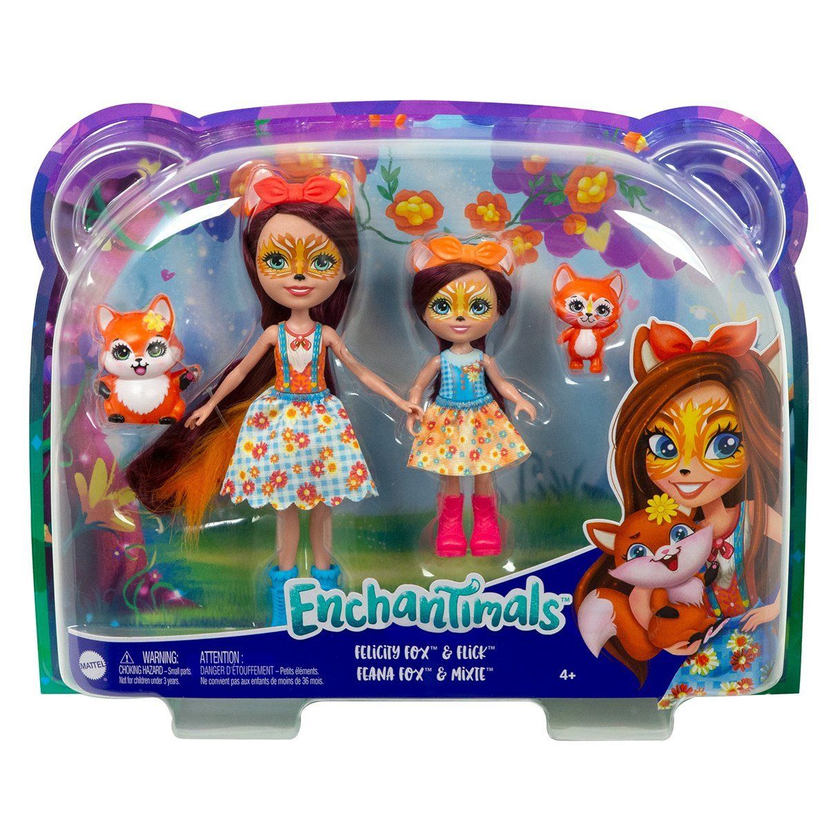 Enchantimals-Enchantimals Kız Kardeş Bebekler Serisi-Oyuncak Bebek ve Oyun Setleri-2-Milagron.com