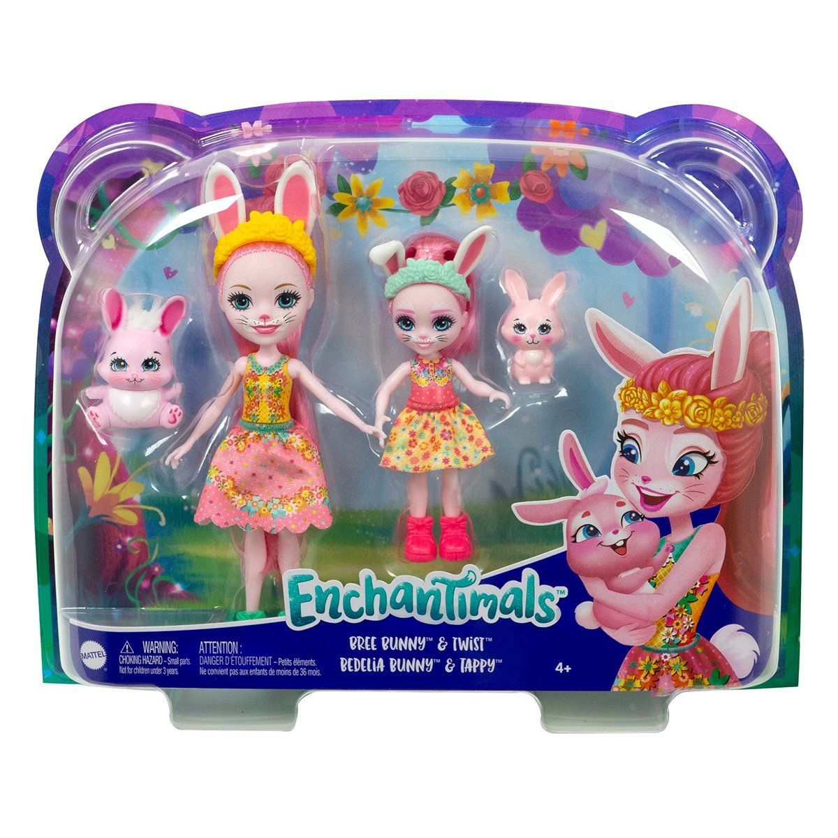 Enchantimals-Enchantimals Kız Kardeş Bebekler Serisi-Oyuncak Bebek ve Oyun Setleri-3-Milagron.com