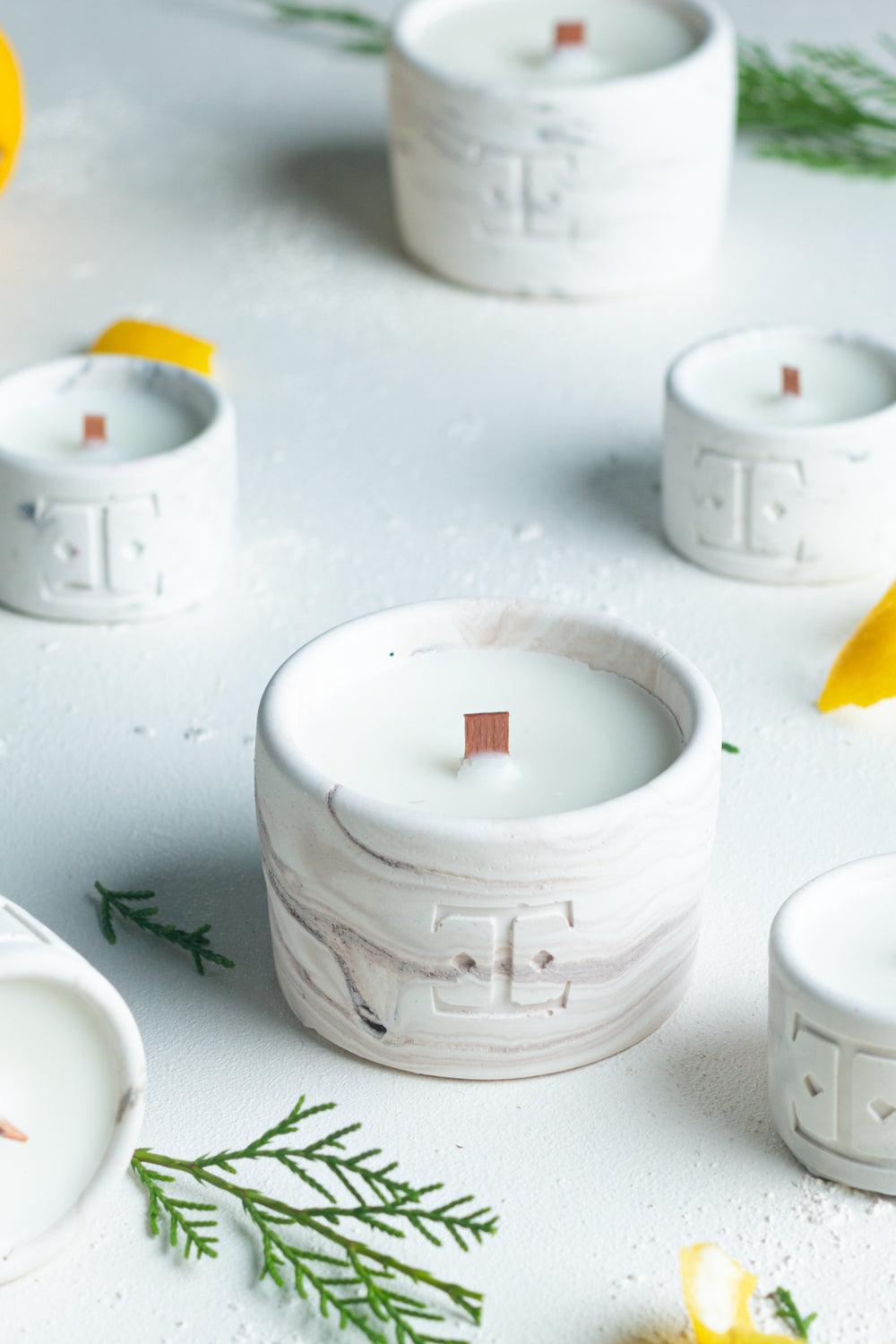 Esti Living-Sun & Fig Midi 2'li Mum Seti-Mum-2-Milagron.com