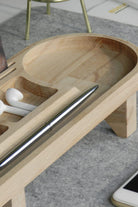 Fagus Wood-Mini Tender Masa Düzenleyici-Masaüstü Organizer-5-Milagron.com