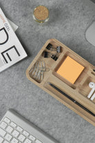 Fagus Wood-Mini Tender Masa Düzenleyici-Masaüstü Organizer-6-Milagron.com