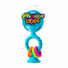 Fat Brain Toys-Fat Brain Mavi Halkalı Silikon Diş Kaşıyıcı-Oyuncak-1-Milagron.com