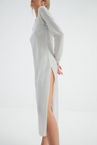 Fickle Hearts-Astrid Gümüş Elbise-Elbise-2-Milagron.com