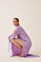 Fickle Hearts-Nellie Dress Lavander-Elbise-5-Milagron.com