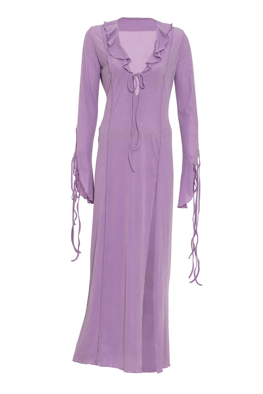 Fickle Hearts-Nellie Dress Lavander-Elbise-6-Milagron.com