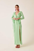 Fickle Hearts-Nellie Dress Lime-Elbise-1-Milagron.com
