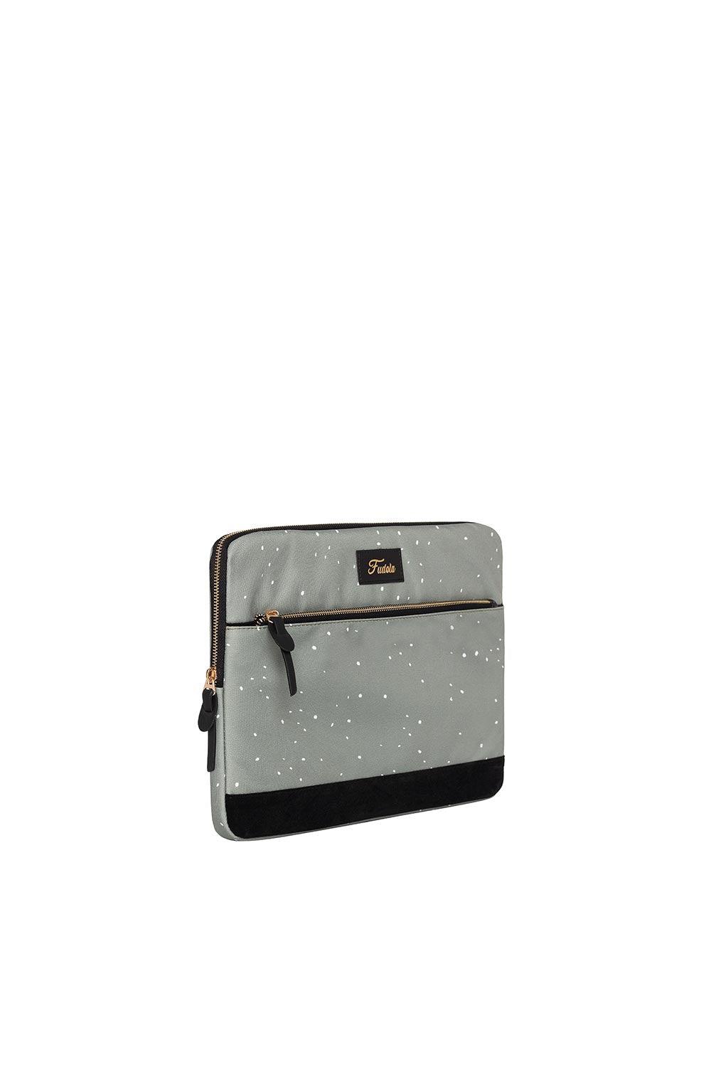 Fudela-Fudela 13-14 Inch Khaki Paints Macbook- Laptop Bag-Laptop Çantası-2-Milagron.com