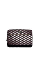 Fudela-Fudela 15.6 Inch Black Polka Dot Macbook- Laptop Bag-Laptop Çantası-1-Milagron.com