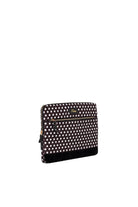 Fudela-Fudela 15.6 Inch Black Polka Dot Macbook- Laptop Bag-Laptop Çantası-2-Milagron.com