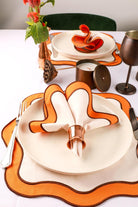 Gaia's Store-Gia Parlak Bakır Peçete Halkası - 4'lü Set-Mutfak Aksesuarları-3-Milagron.com