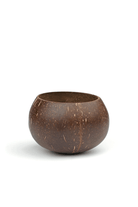 Gaia's Store-Original Coco Cup & Bambu Pipet Seti - Hindistan Cevizi Kase-Tabak & Kase-3-Milagron.com