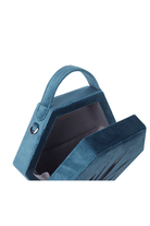 Geomi-Hexagon Çanta - Petrol Mavisi-Omuz Çantası-6-Milagron.com