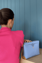 Geomi-Mun Clutch - Gökyüzü Mavi-Clutch-7-Milagron.com