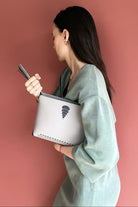 Geomi-Mun Clutch - Gri-Clutch-1-Milagron.com