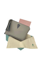 Geomi-Mun Clutch - Gri-Clutch-3-Milagron.com