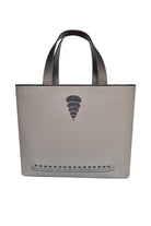 Geomi-Mun Tote - Travel Size - Gri-Omuz Çantası-2-Milagron.com