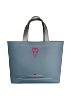 Geomi-Mun Tote - Travel Size - Petrol-Omuz Çantası-1-Milagron.com