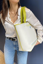 Geomi-Mun Tote - Travel Size - Vanilya-Omuz Çantası-4-Milagron.com