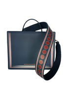 Geomi-Ray Çanta - Lacivert Lines-Omuz Çantası-2-Milagron.com