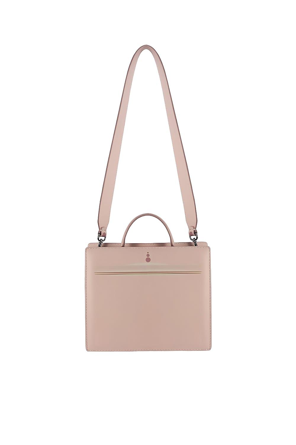 Geomi-Ray Çanta - Pudra Pembe-Omuz Çantası-3-Milagron.com