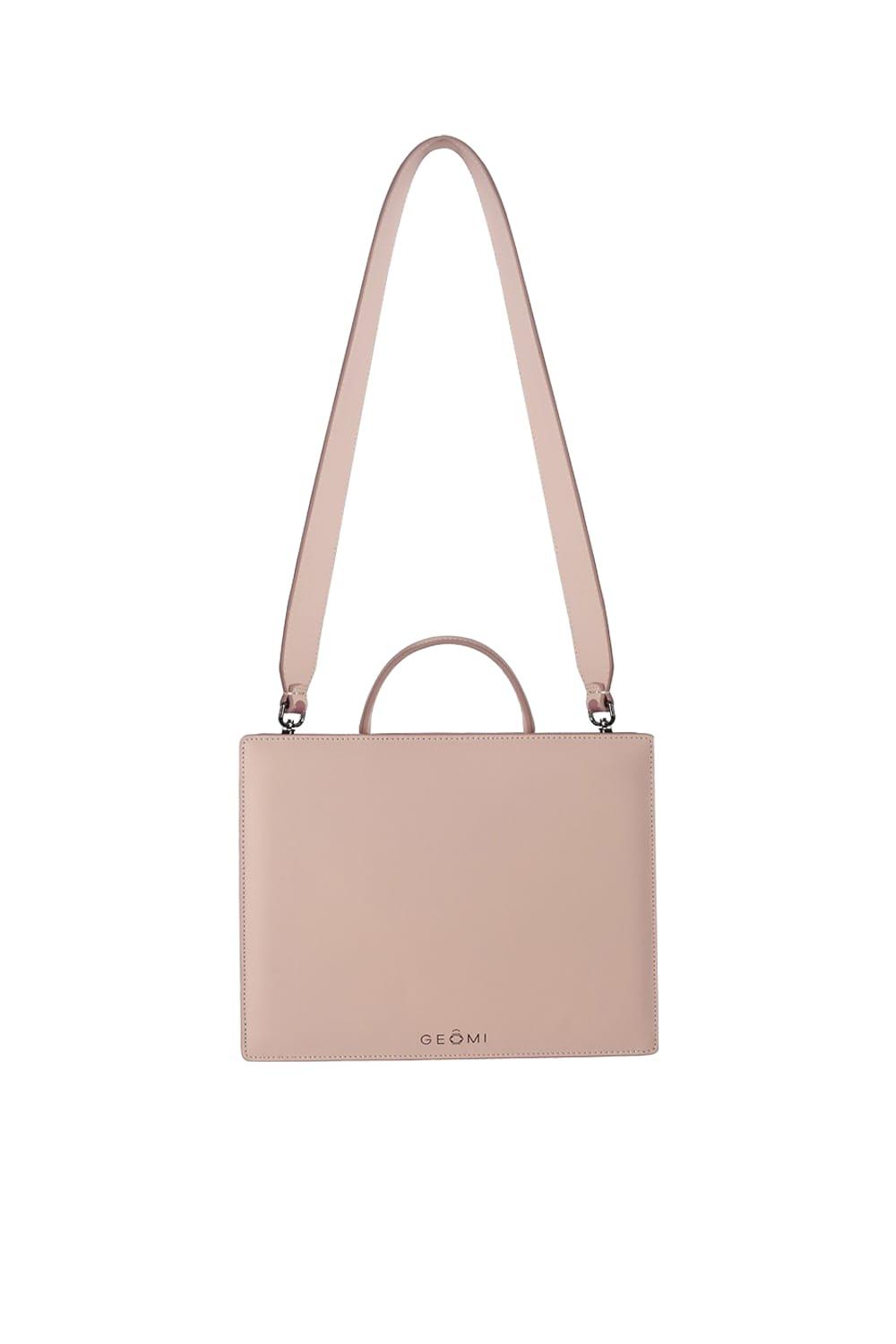 Geomi-Ray Çanta - Pudra Pembe-Omuz Çantası-4-Milagron.com