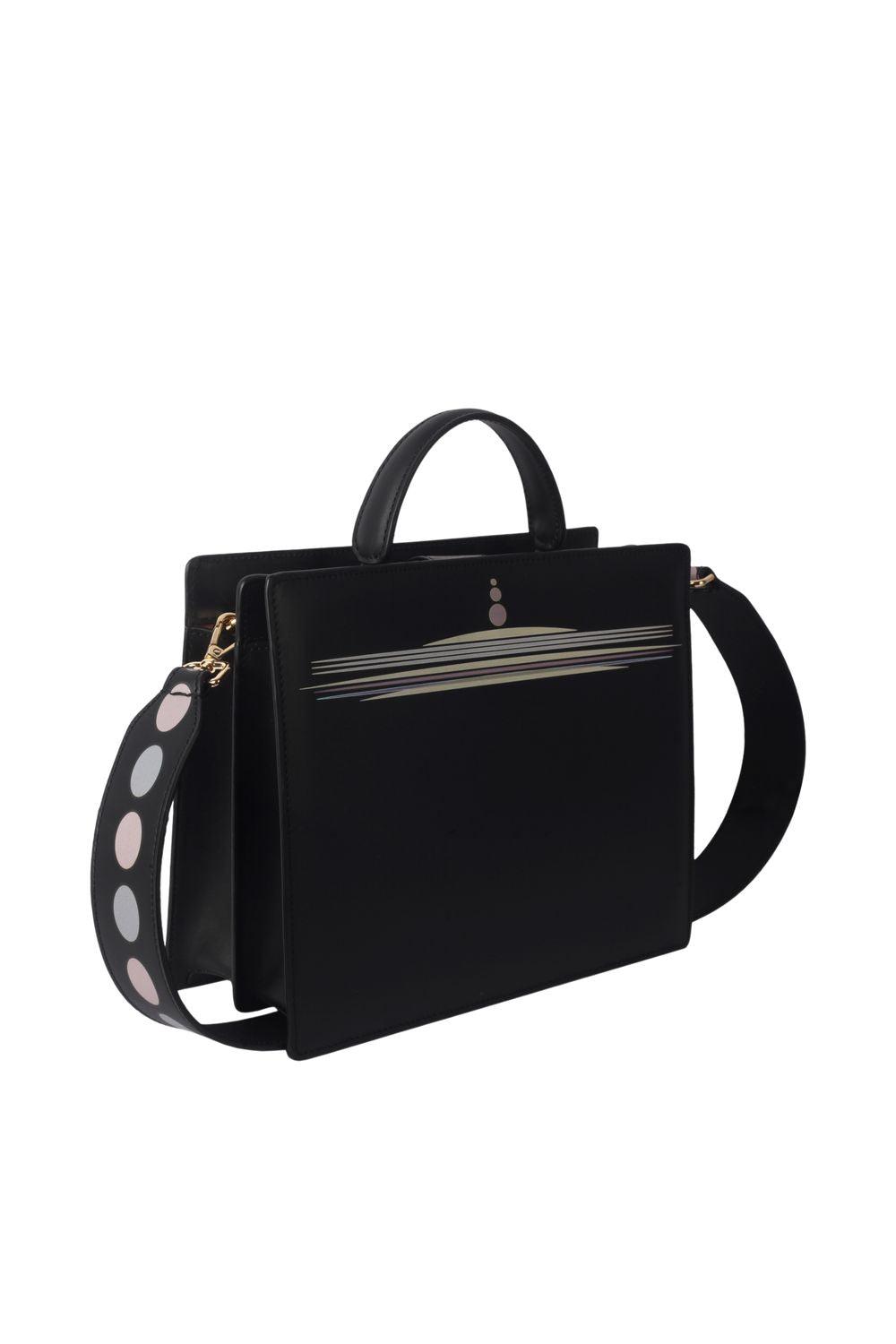 Geomi-Ray Çanta - Siyah Sunset-Omuz Çantası-7-Milagron.com