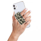 Handl New York-HANDLstick ANIMAL SNOW LEOPARD Stand Özellikli Telefon Tutucu-Telefon Tutucu-1-Milagron.com
