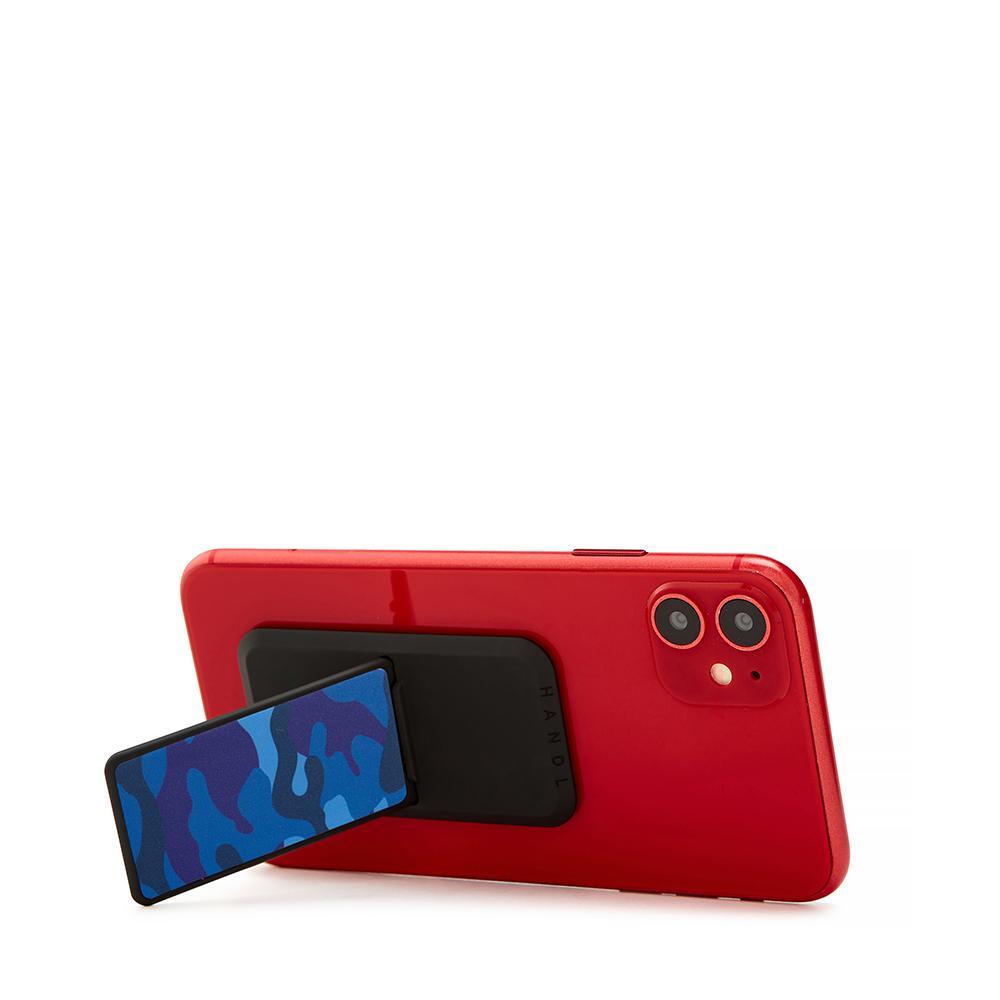 Handl New York-HANDLstick PRINT CAMO NAVY Stand Özellikli Telefon Tutucu-Telefon Tutucu-5-Milagron.com