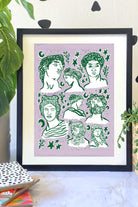 Hello Melody-Greek Gods Baskısı-Duvar Dekorları-1-Milagron.com