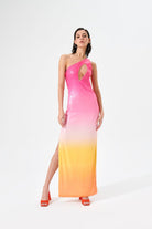 Herfetch-Color Wash Dress-Elbise-1-Milagron.com