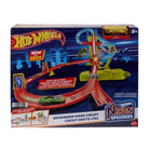 Hot Wheels-Neon Yarışlar Çoklu Yarış Heyecanı Pist Seti-Oyuncak Arabalar ve Setleri-1-Milagron.com