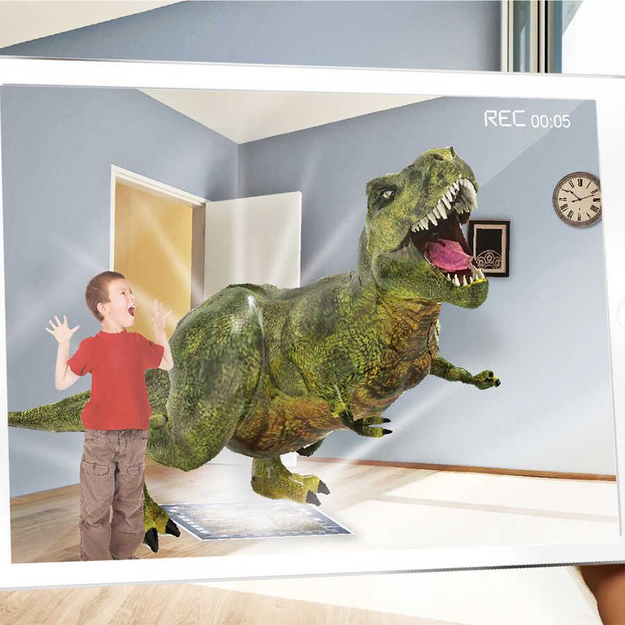 Imagine Station-SORUNLU - AR Floor Puzzles Dinocodes Aplikasyon Destekli Arttırılmış Gerçeklik Oyunu-Kutu Oyunları-2-Milagron.com