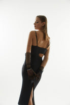 Iquoniq-Black Swan Dress-Elbise-5-Milagron.com