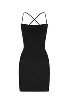 Iquoniq-Garnet In Black-Elbise-1-Milagron.com