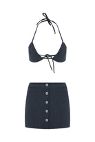 Iquoniq-Masterpieces Top & Skirt-Alt - Üst Takım-1-Milagron.com