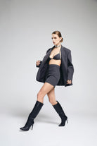 Iquoniq-Masterpieces Top & Skirt-Alt - Üst Takım-3-Milagron.com