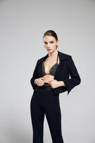 Iquoniq-Veronica Cropped Blazer-Top-2-Milagron.com