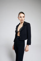 Iquoniq-Veronica Cropped Blazer-Top-3-Milagron.com