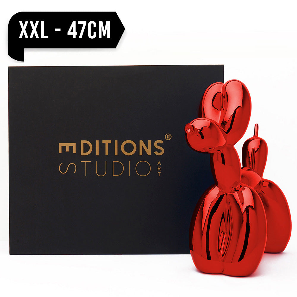Jeff Koons-Jeff Koons Balloon Dog (XXLarge) Red-Biblo-1-Milagron.com