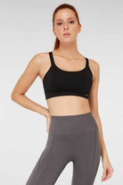 Jerf-Bauru Siyah Büstiyer-Activewear-1-Milagron.com