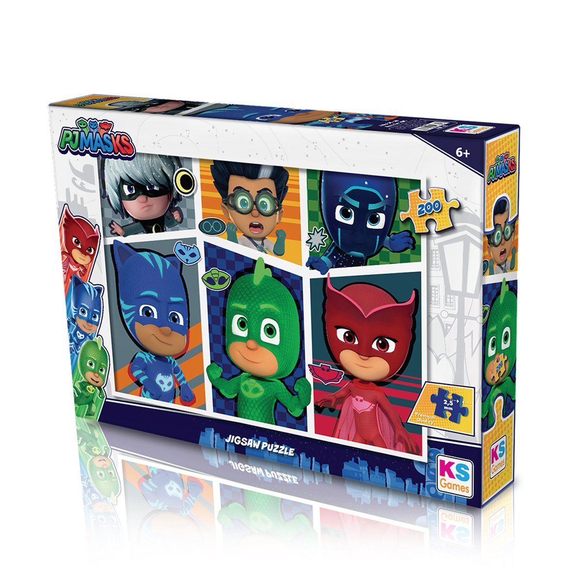 KS Puzzle-Ks Pj Masks / 200 Parça Puzzle-Puzzle-1-Milagron.com