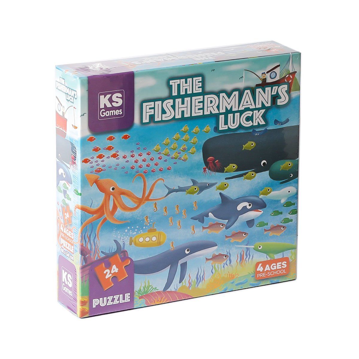 KS Puzzle-The Fisherman Sluck Pre School Puzzle-Puzzle-1-Milagron.com