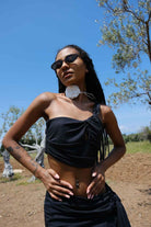 Kahshan-Aura Siyah Büstiyer-Top-1-Milagron.com