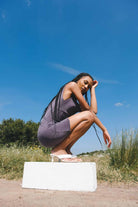 Kahshan-Vesper Mini Bamboo Dress-Elbise-3-Milagron.com