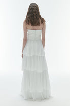 Karrla-Lea Maxi Dress With Ruffles-Elbise-3-Milagron.com