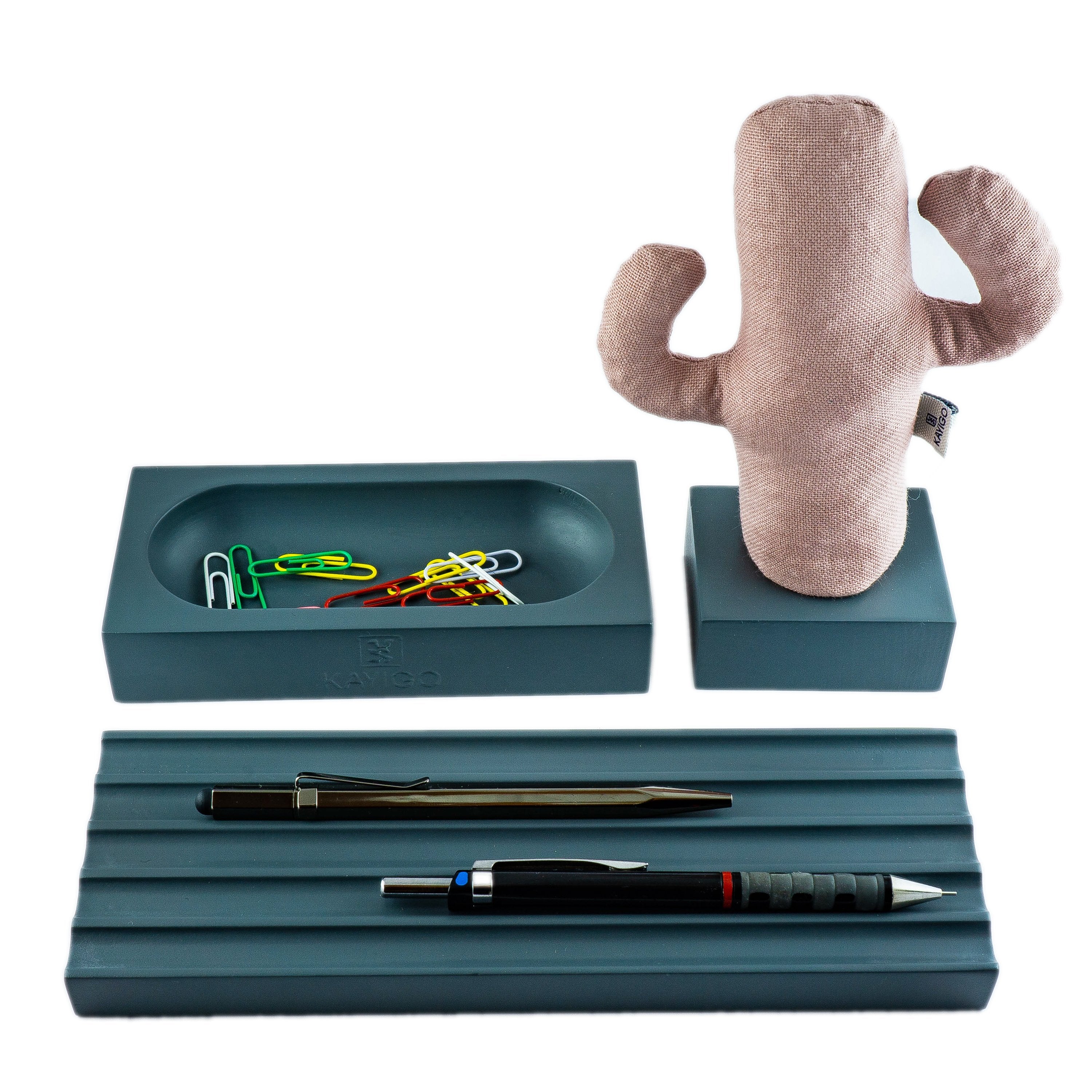 Kayigo-Cactus Lavanta Dolgulu Notluk / Pembe Gri-Masaüstü Organizer-2-Milagron.com