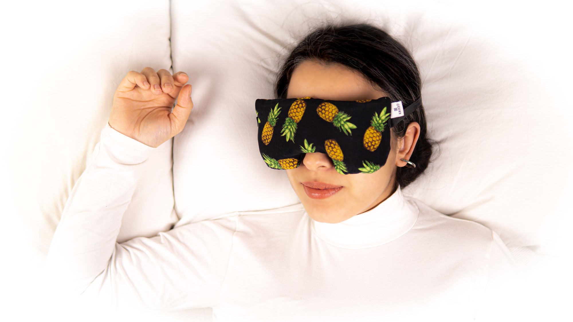 Kayigo-Cooly Göz Yastığı Ananas-Göz Bandı-4-Milagron.com