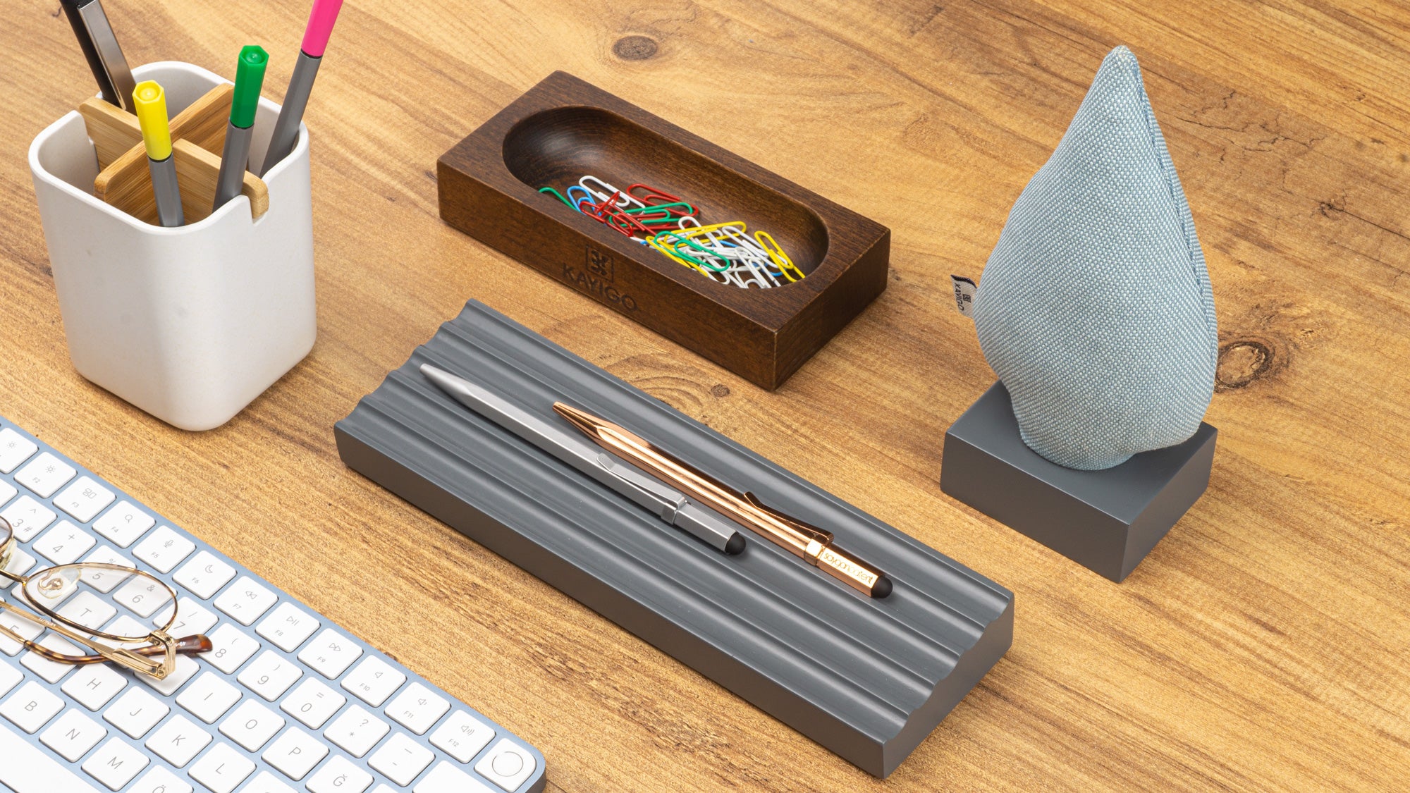 Kayigo-Lavanta Dolgulu Mavi Ladin Notluk-Masaüstü Organizer-5-Milagron.com